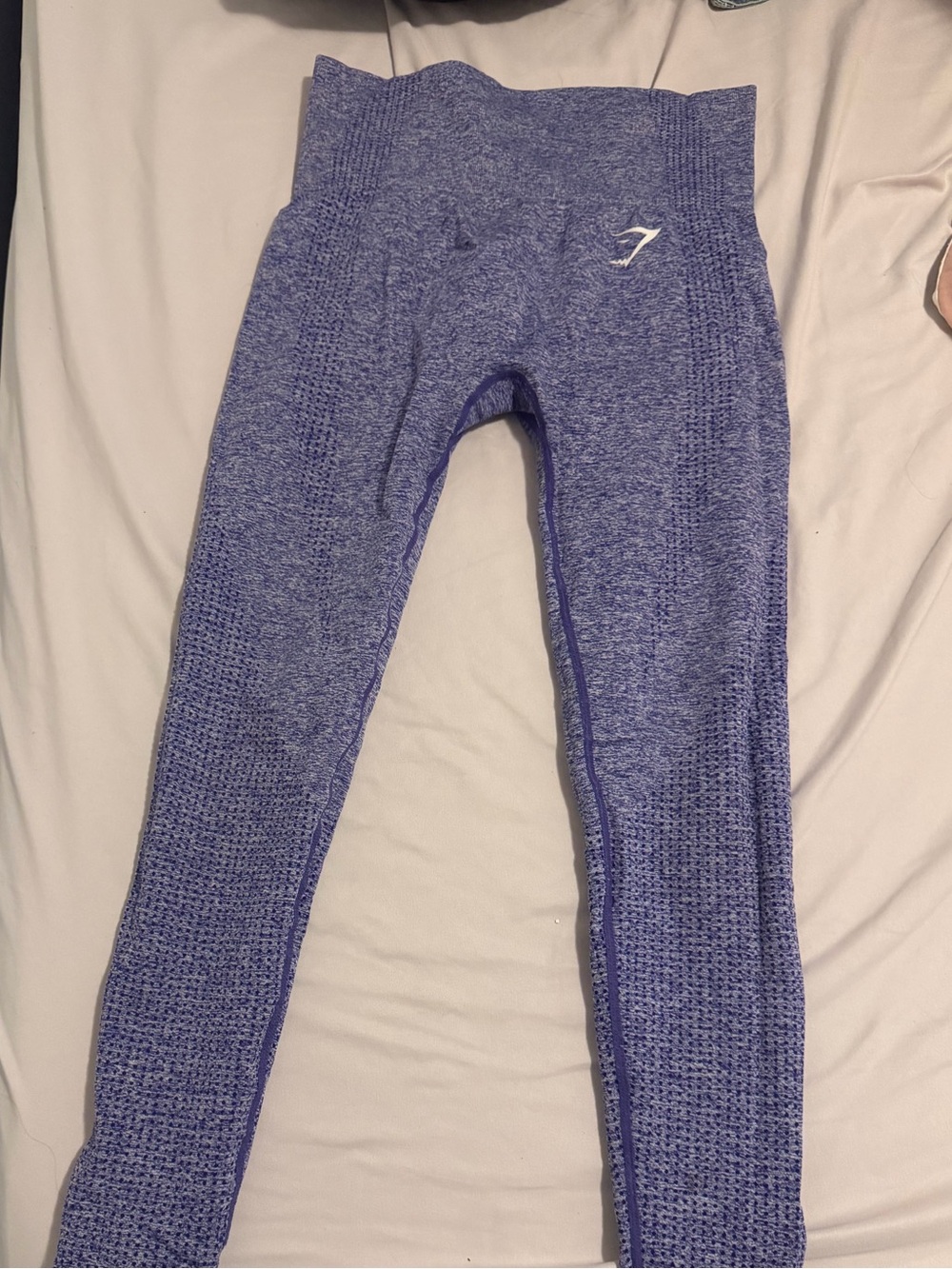 Gymshark Purple Heather Seamless High-Waist Leggings